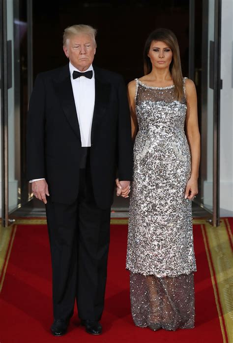 melania trump chanel dress